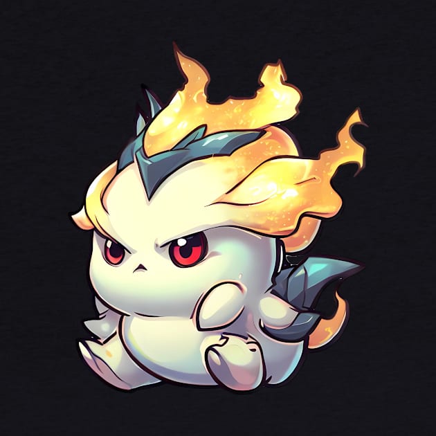 Fire Pet Angry - Made by AI by Nerd.com